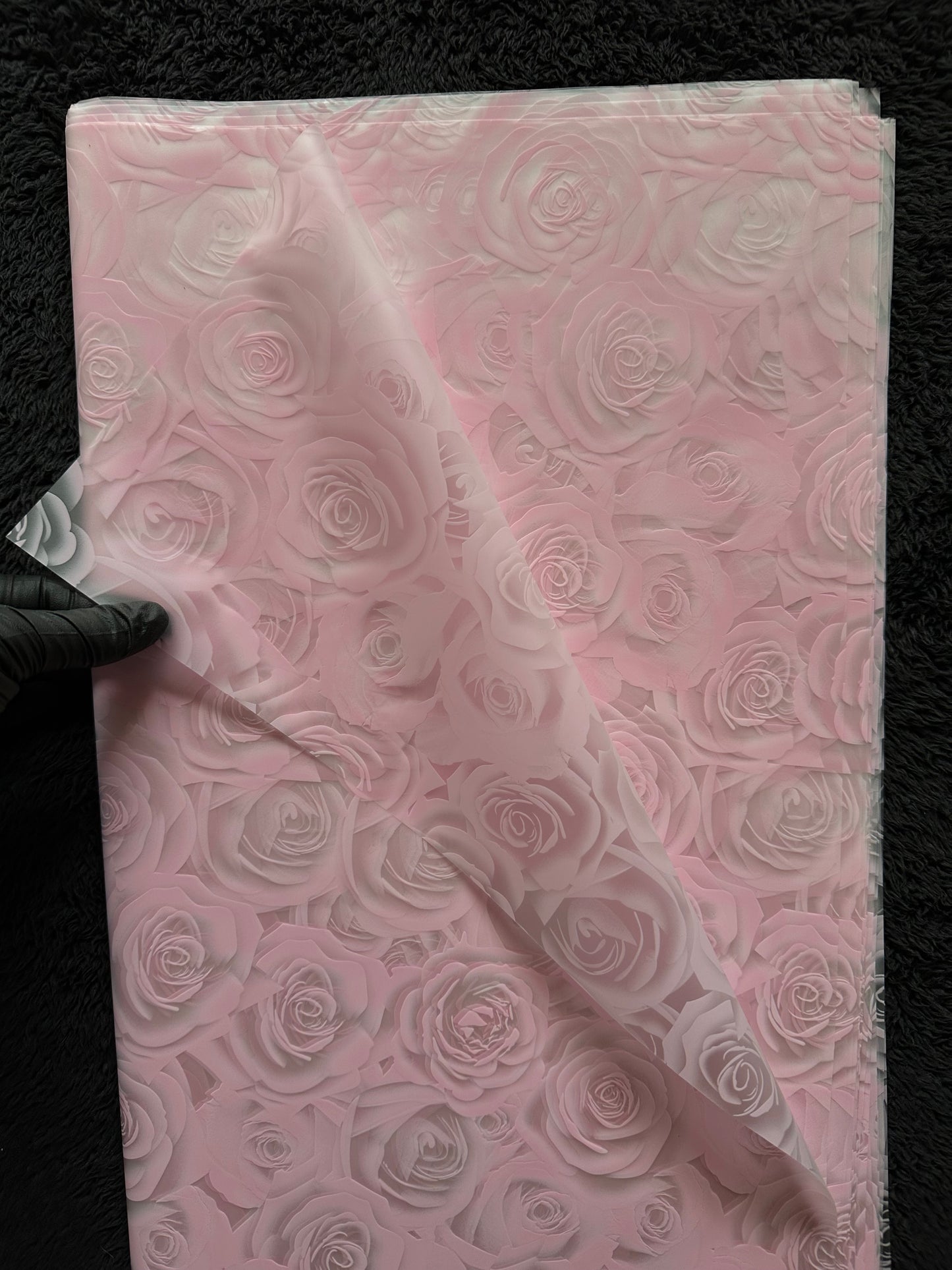 Rose Print Floral Paper