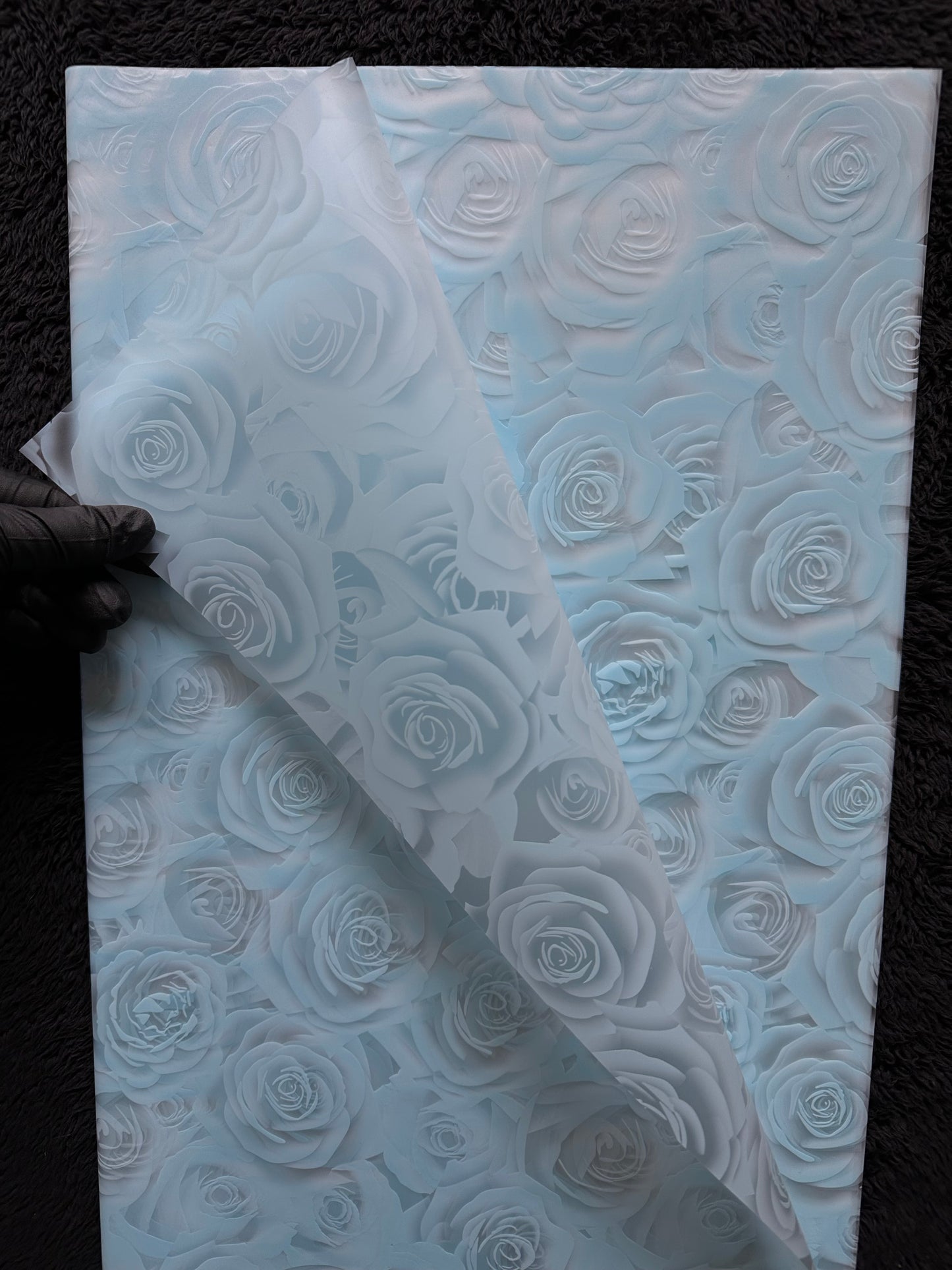Rose Print Floral Paper