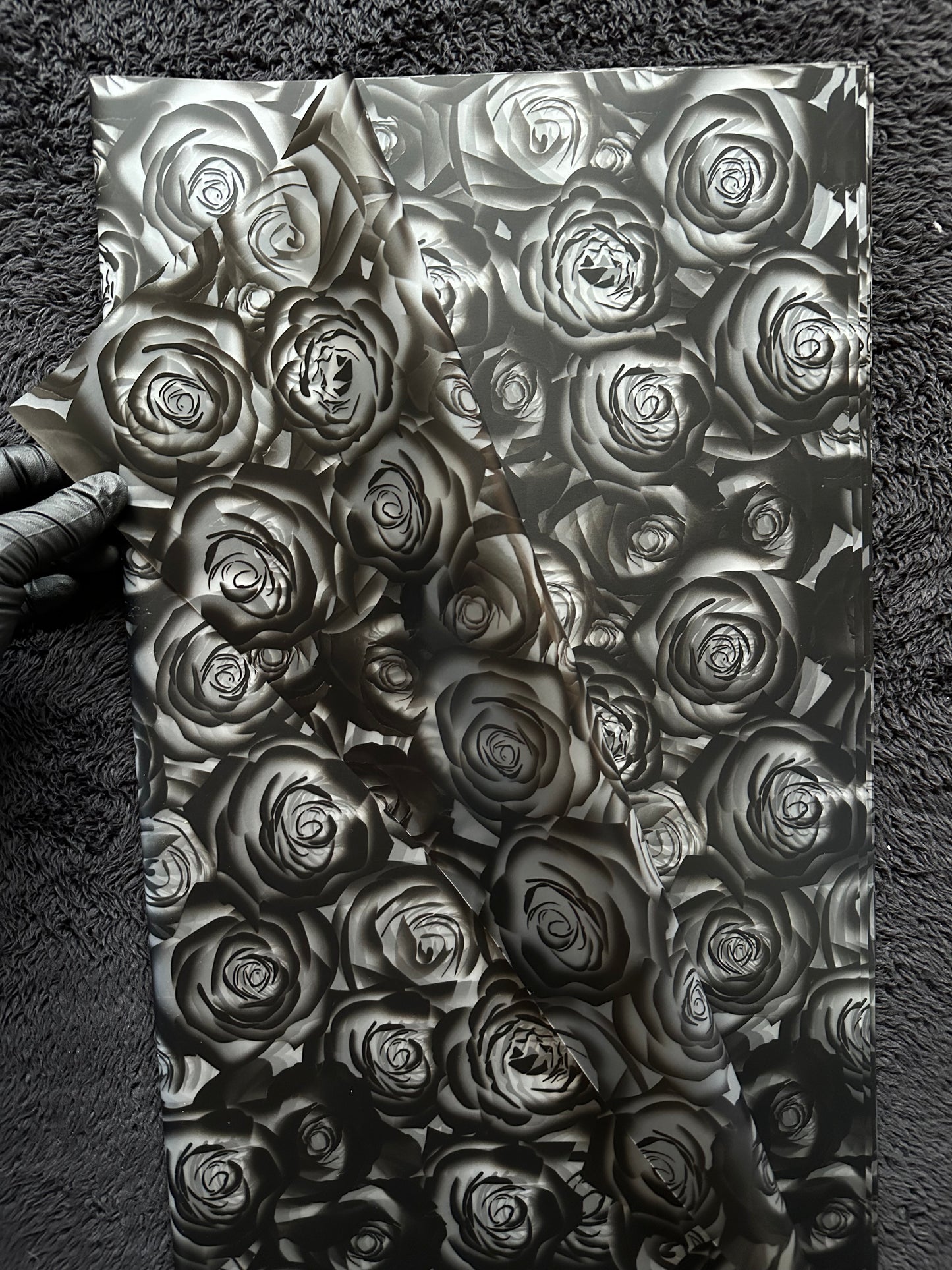 Rose Print Floral Paper