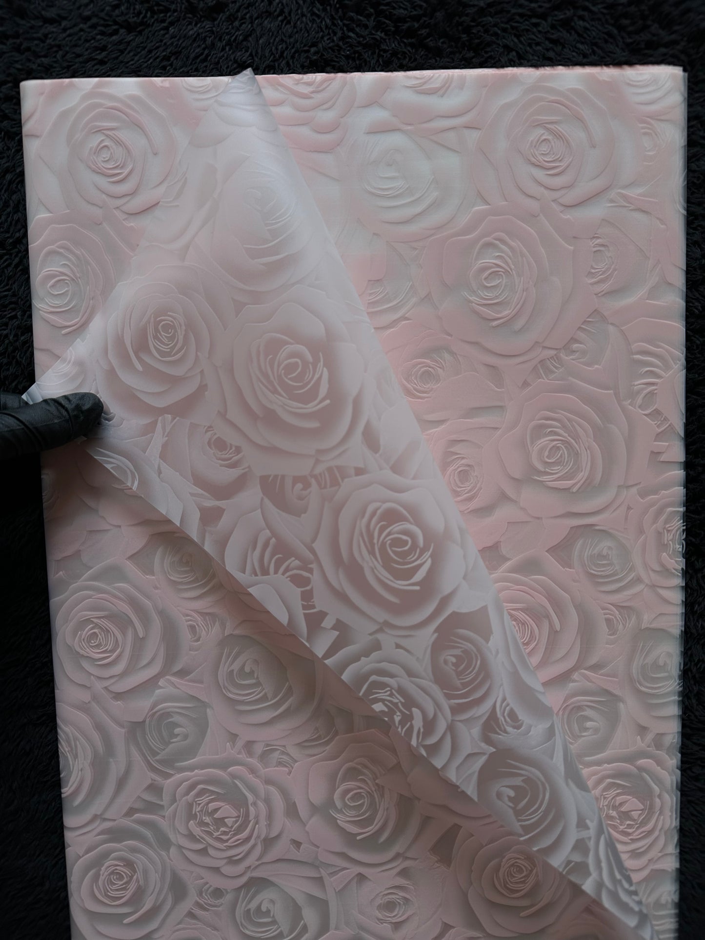 Rose Print Floral Paper