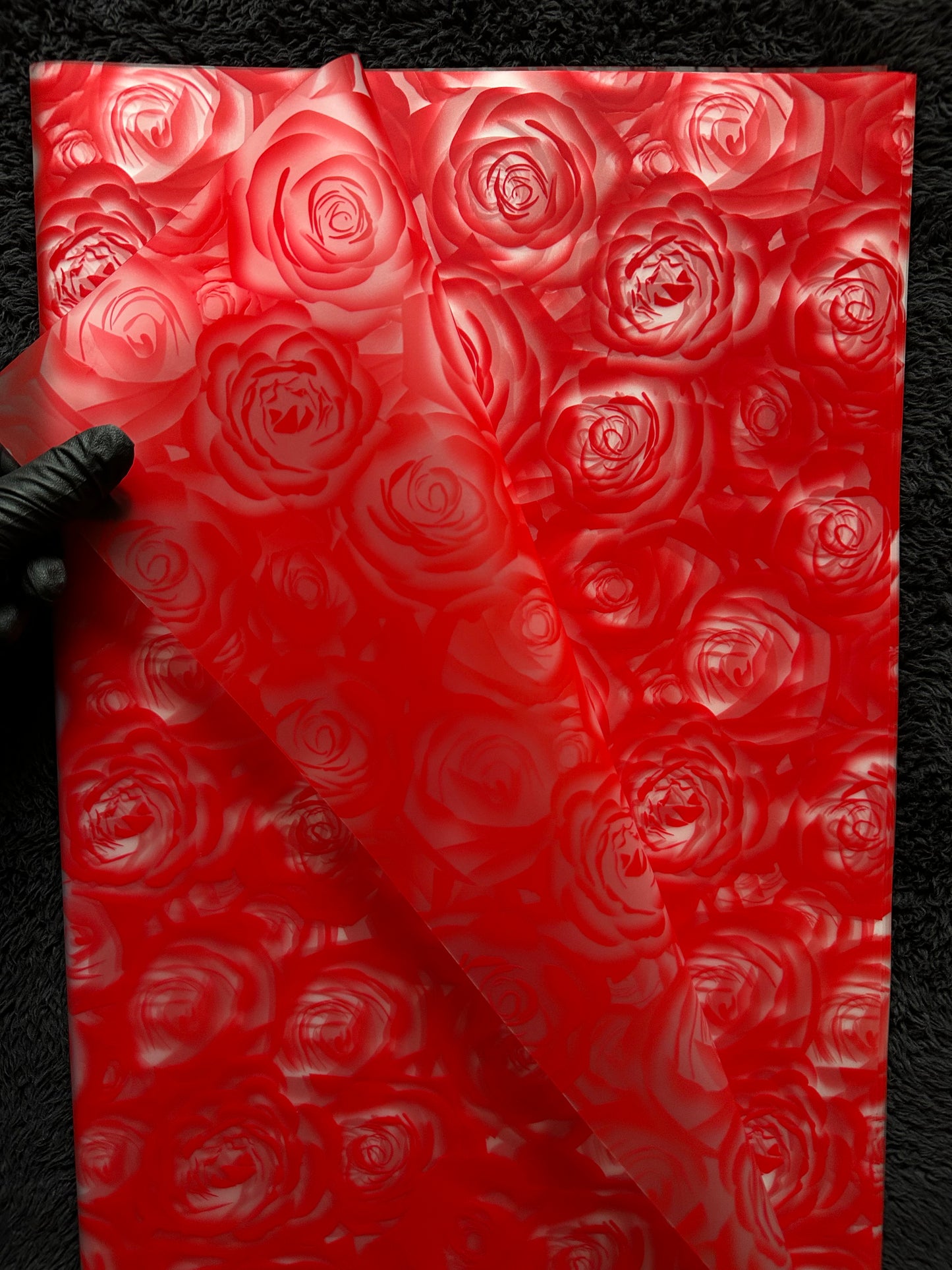 Rose Print Floral Paper