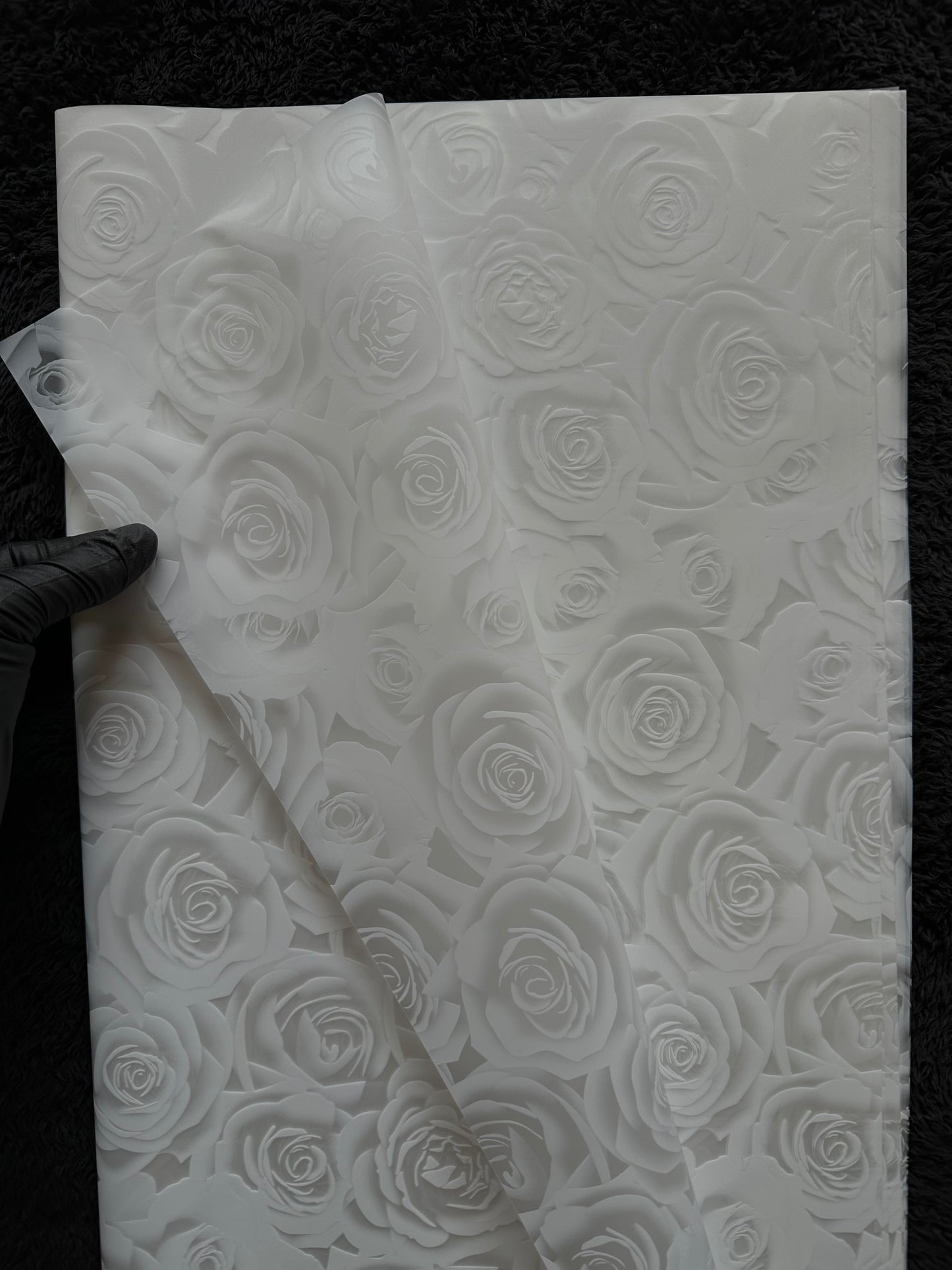 Rose Print Floral Paper