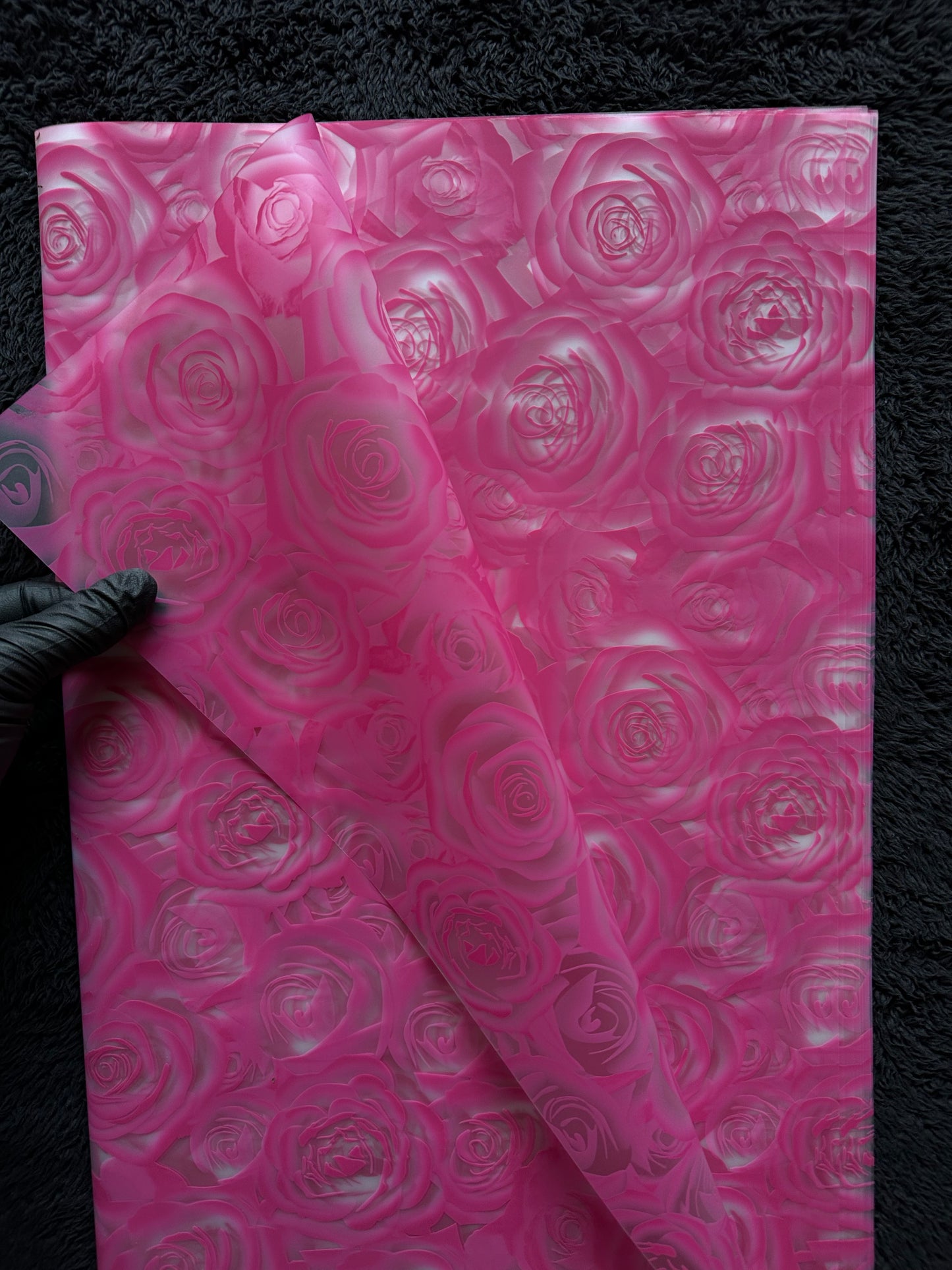 Rose Print Floral Paper