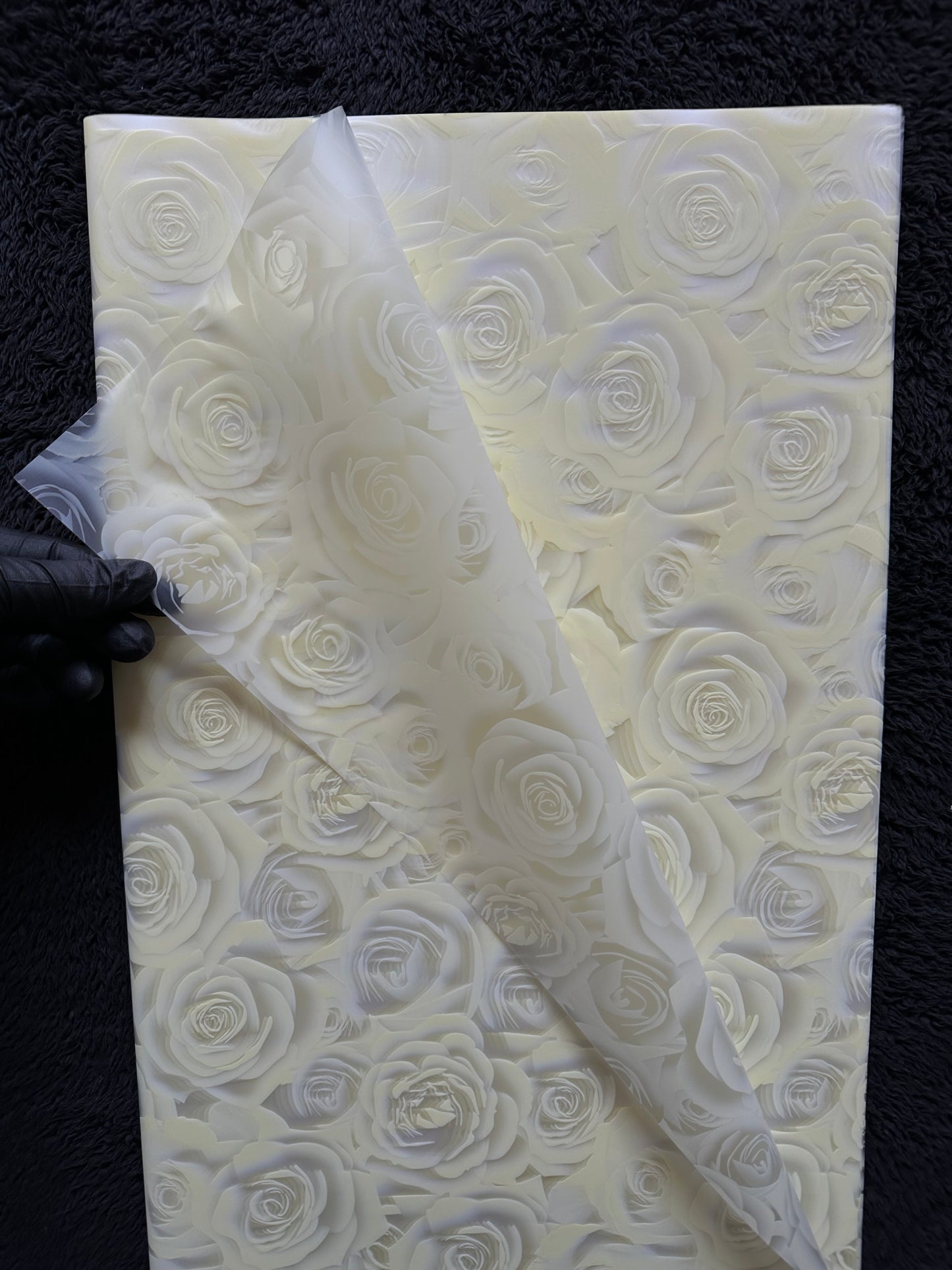 Rose Print Floral Paper